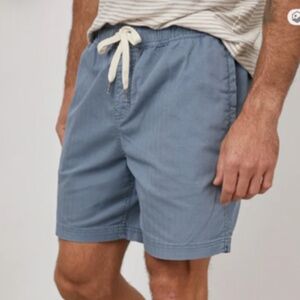 Rails Light Blue 7” Drawstring Shorts in Medium